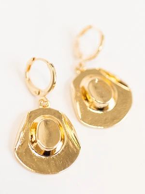 Women's Cowboy Hat Earrings