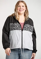 Women's Colour Block Windbreaker