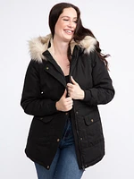 Women's Anorak with Sherpa Lining