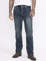 Men's Dark Wash Classic Boot Jeans