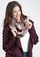 Women's Burgundy Eternity Scarf