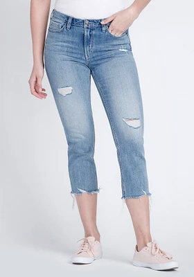 Women's Straight Crop Jeans