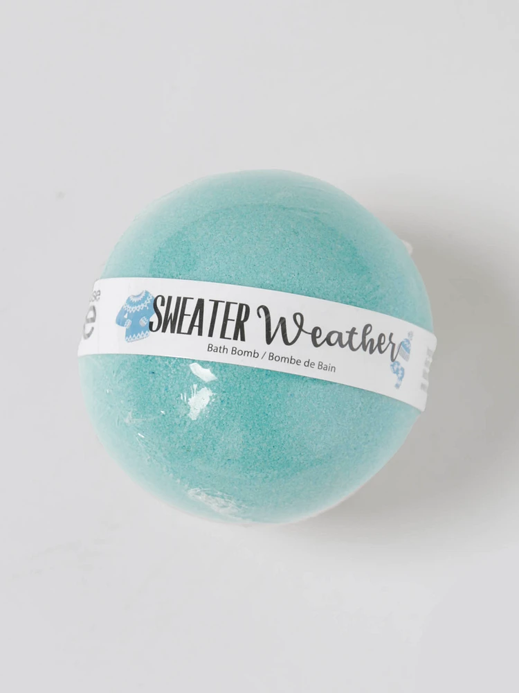 Sweater Weather Bath Bomb