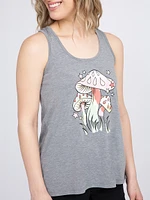 Women's Mushroom Racerback Tank