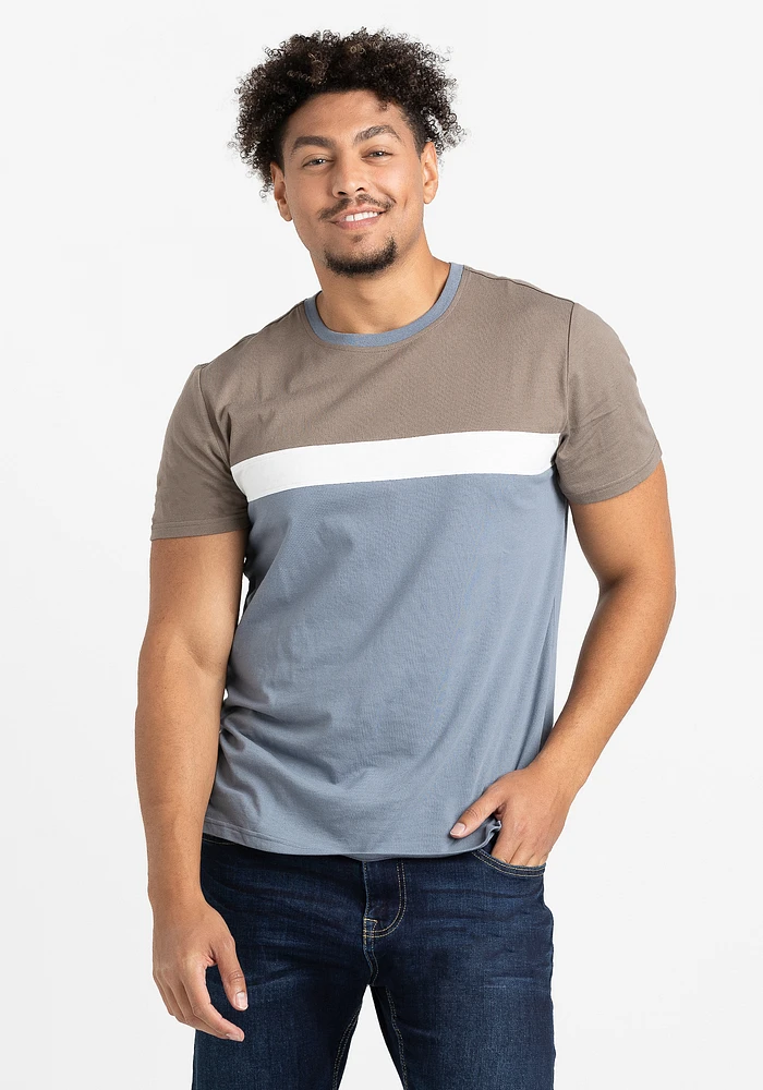 Men's Colour Block Shirt