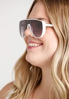 Women's Ombre Lens Aviator Sunglasses