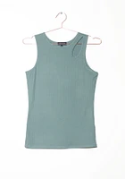 Women's High Neck Cut Out Tank