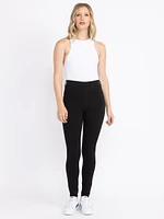 Women's 4 Pocket Pull-on Ponte Skinny Pant