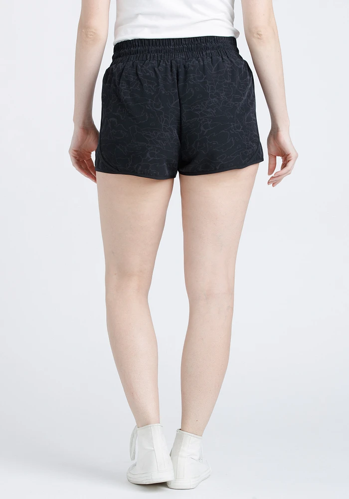 Women's Tonal Print Hybrid Short