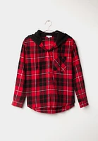 Women's Buffalo Plaid Hoodie