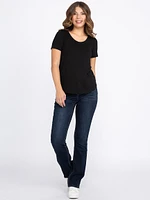 Women's Drapey Scoop Neck Tee