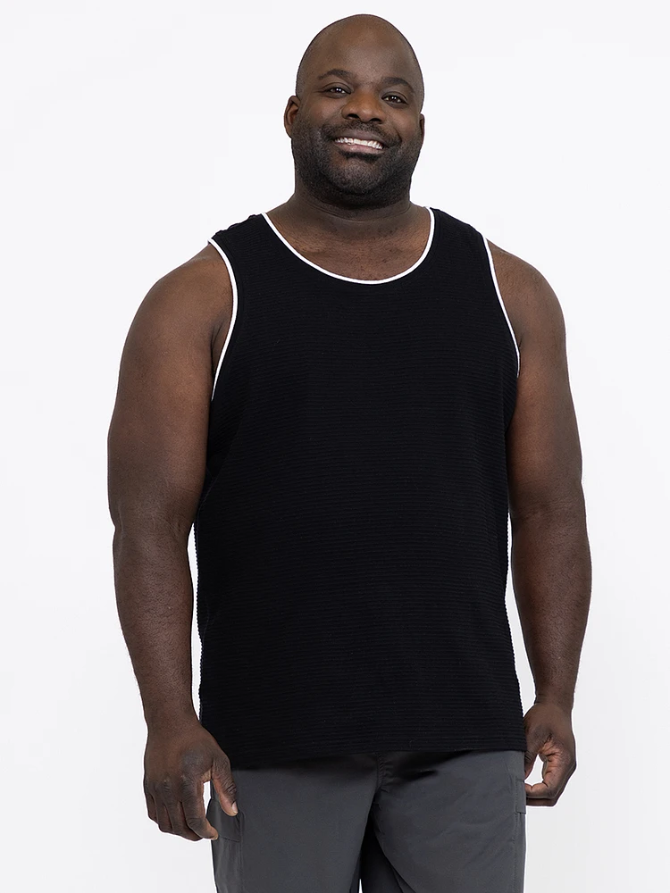 Men's Textured Tank