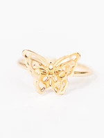 Women's Butterfly Ring Set