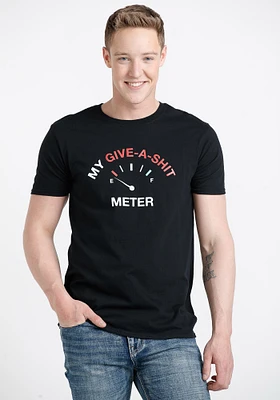 Men's Give-A-Shit Meter Tee