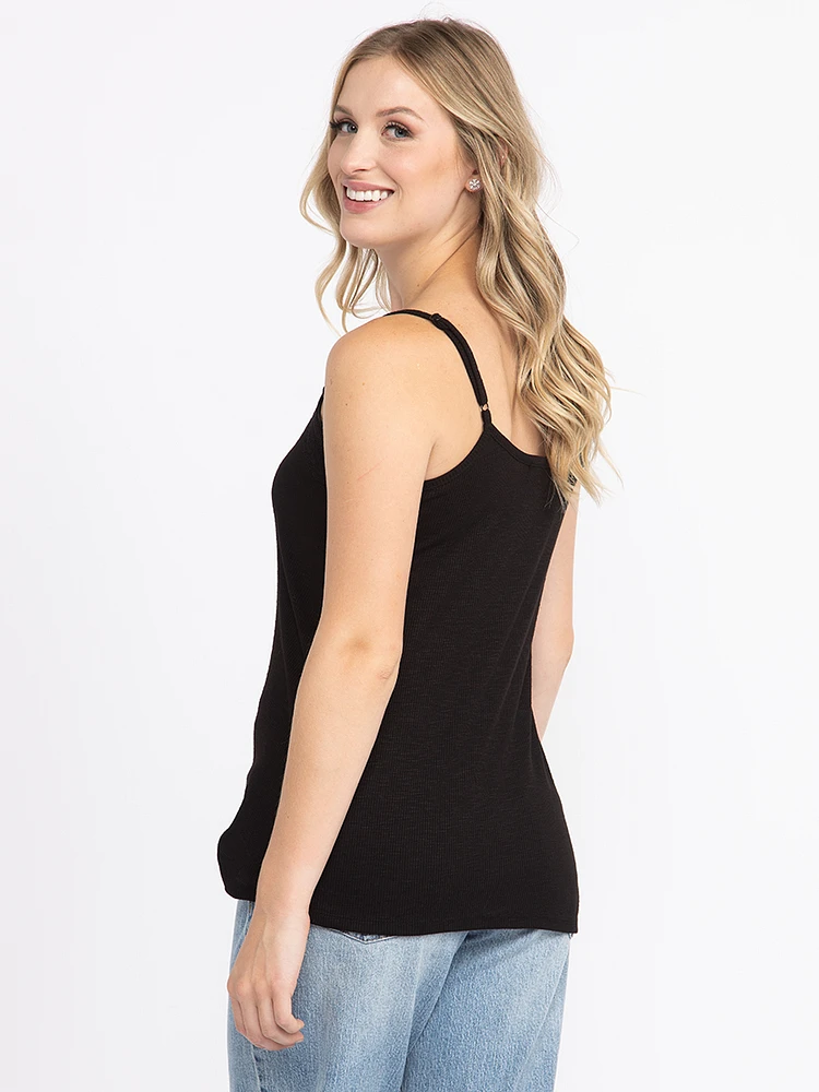 Women's Lace Trim Tank