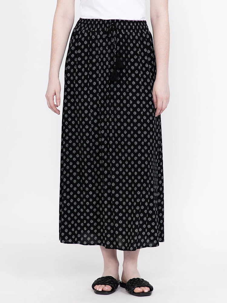 Women's Boho Maxi Skirt