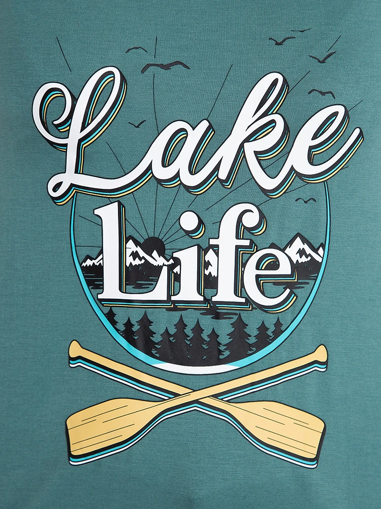 Women's Lake Life Scoop Neck Tank