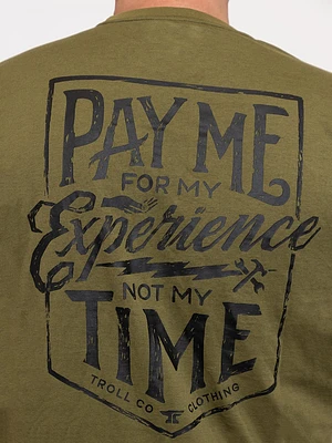 Men's Pay Me for Experience Tee