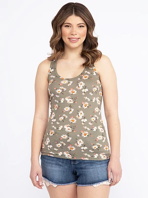 Women's Daisy Racerback Tank