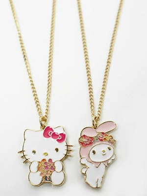 Women's Hello Kitty BFF Necklace Set