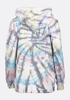 Women's Pastel Tie Dye Hoodie