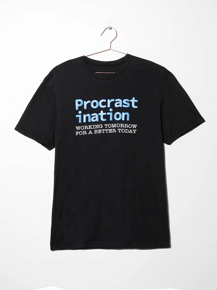 Men's Procrastination Tee