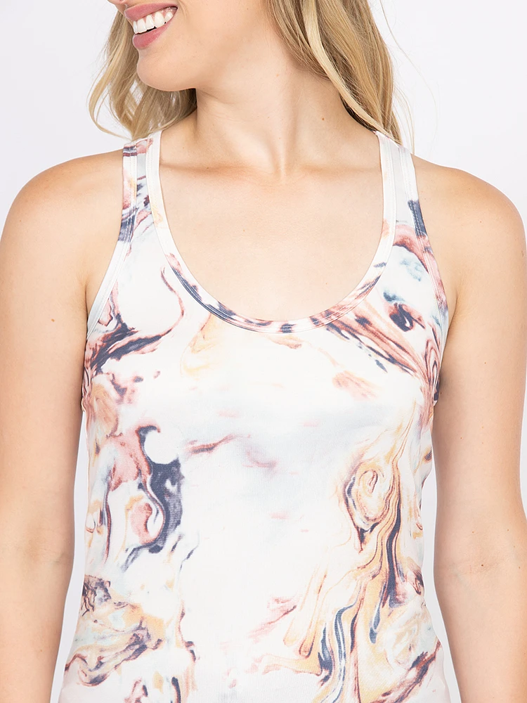 Women's Marble Racerback Tank