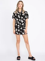 Women's Floral Resort Shirt