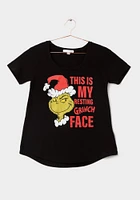 Women's Grinch Scoop Neck Tee