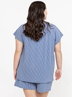Women's Open Wavy Rib Cardigan