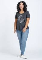 Women's Moon Scoop Neck Tee