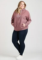 Women's Lace Insert Hoodie