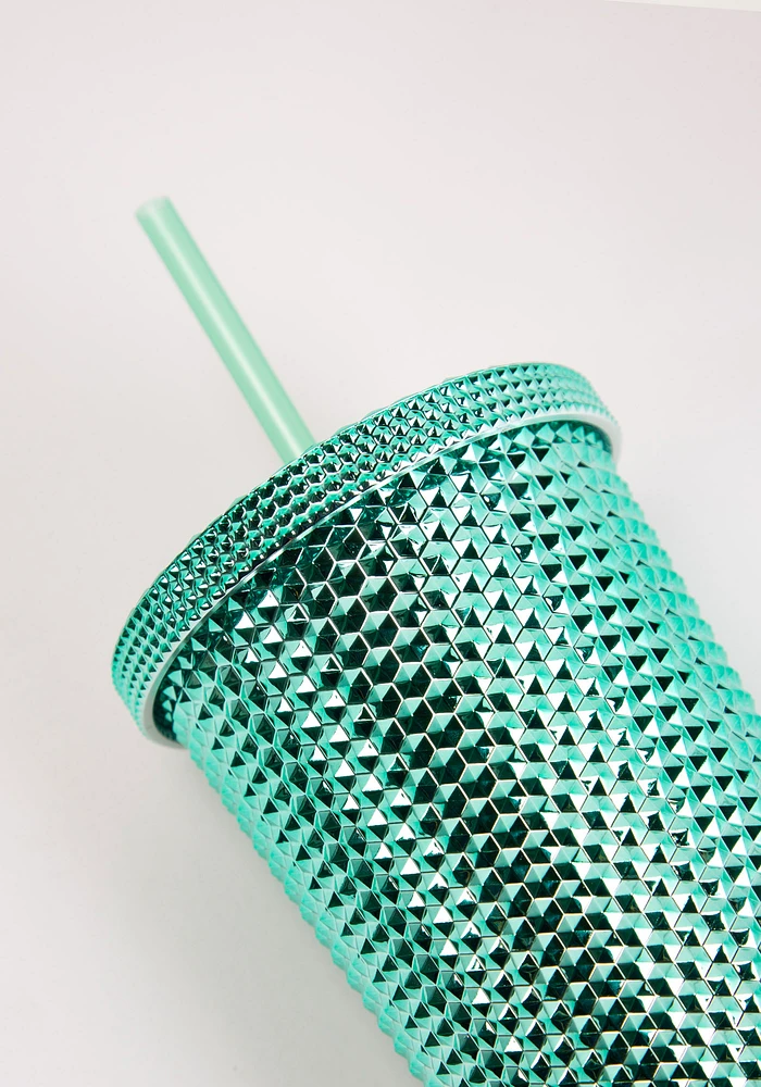 24 oz Honeycomb Mint Tumbler