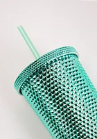 24 oz Honeycomb Mint Tumbler