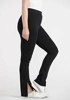 Women's Flared Side Slit Pants