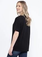 Women's Happy Colour Oversized Tee