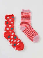 Women's Plush Crew Socks