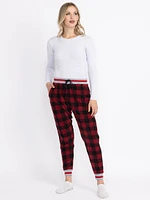 Women's Plaid Sleep Jogger