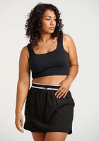 Women's Rib Knit Tank Bralette