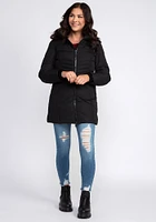 Women's Quilted Hooded Parka