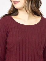 Women's Textured Rib Top