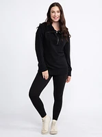 Women's Half Zip Sweatshirt