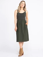 Women's Combination Midi Dress