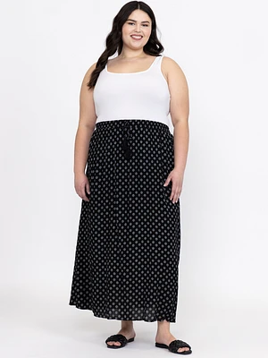 Women's Boho Maxi Skirt