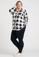 Women's Buffalo Plaid Tunic Shirt