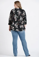 Women's Floral Cardigan