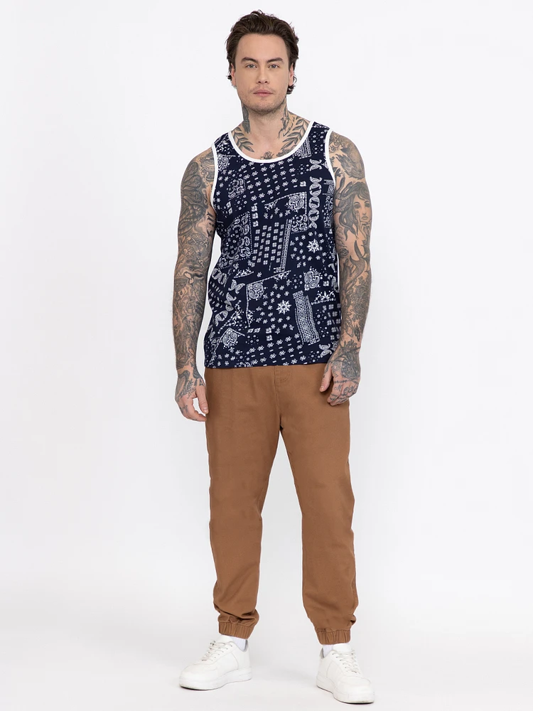 Men's Bandana Tank