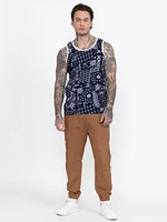 Men's Bandana Tank