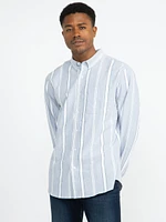 Men's Striped Oxford Shirt