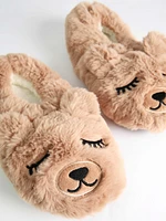 Women's Teddy Puffer Slippers